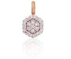 Diamond Sky Jewelry Auksinis pakabukas su deimantais „Deimantų Gėlė“