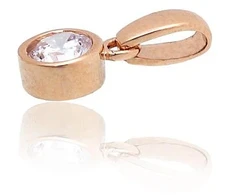 Diamond Sky Jewelry Auksinis pakabukas su cirkoniais „Juno VI“