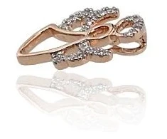 Diamond Sky Jewelry Auksinis pakabukas su deimantais „Angel“