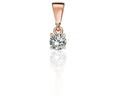 Diamond Sky Jewelry Auksinis pakabukas su cirkoniais „Juno XI“