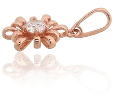 Diamond Sky Jewelry Auksinis pakabukas su cirkoniais „Auksinė Ramunė“
