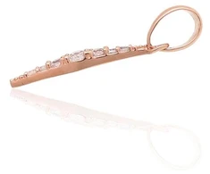 Diamond Sky Jewelry Auksinis pakabukas su cirkoniais „Northern Stars“