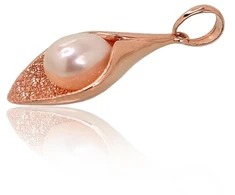 Diamond Sky Jewelry Auksinis pakabukas su perlais „Jūros Perlas“