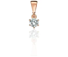 Diamond Sky Jewelry Auksinis pakabukas su cirkoniais „Juno XII“