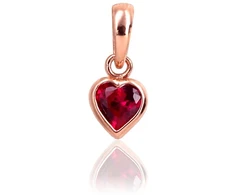 Diamond Sky Jewelry Auksinis pakabukas su cirkoniais „Amor XI“