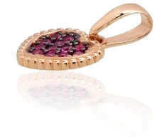 Diamond Sky Jewelry Auksinis pakabukas su cirkoniais „Amor XXIV“