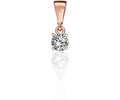 Diamond Sky Jewelry Auksinis pakabukas su cirkoniais „Juno XI“