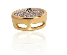 Diamond Sky Jewelry Auksinis pakabukas su deimantais „Perfection V“
