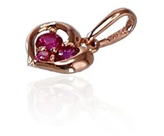 Diamond Sky Jewelry Auksinis pakabukas su cirkoniais „Amor“