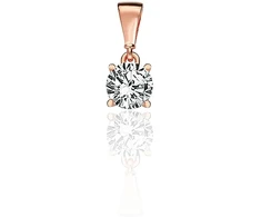 Diamond Sky Jewelry Auksinis pakabukas su cirkoniais „Juno VIII“