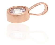 Diamond Sky Jewelry Auksinis pakabukas su cirkoniais „Juno II“