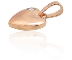 Diamond Sky Jewelry Auksinis pakabukas su cirkoniais „Amor XXIII“
