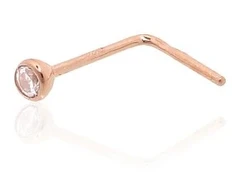 Diamond Sky Jewelry Auksinis pilvo auskaras su cirkoniais „Juno Mini II“