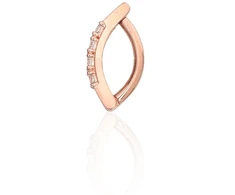 Diamond Sky Jewelry Auksinis pilvo auskaras su cirkoniais „Confetti“