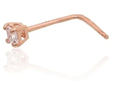Diamond Sky Jewelry Auksinis pilvo auskaras su cirkoniais „Juno Mini III“