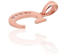 Diamond Sky Jewelry Auksinis raidės pakabukas su cirkoniais „C III“