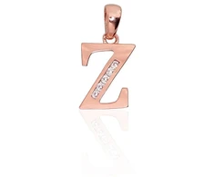 Diamond Sky Jewelry Auksinis raidės pakabukas su cirkoniais „Z III“