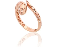 Diamond Sky Jewelry Auksinis žiedas „Gundytoja Gyvatė II“