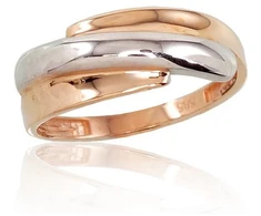 Diamond Sky Jewelry Auksinis žiedas su cirkoniais „Sintezė“