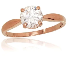 Diamond Sky Jewelry Auksinis žiedas su cirkoniais „Juno Gold XVI“