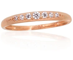Diamond Sky Jewelry Auksinis žiedas su cirkoniais „Tokijas LIII“