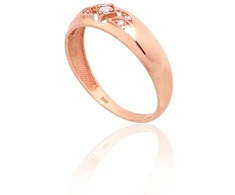 Diamond Sky Jewelry Auksinis žiedas su cirkoniais „Tokijas LV“