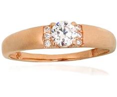 Diamond Sky Jewelry Auksinis žiedas su cirkoniais „Pure Light“