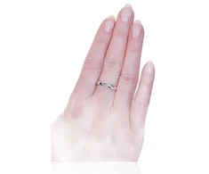 Diamond Sky Jewelry Auksinis žiedas su deimantais „Klasika Gold IV“
