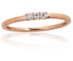 Diamond Sky Jewelry Auksinis žiedas su deimantais „Tokijas XL“