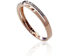 Diamond Sky Jewelry Auksinis žiedas su deimantais „Babylon III“