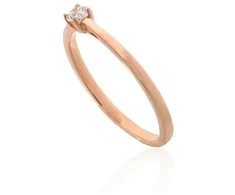Diamond Sky Jewelry Auksinis žiedas su deimantais „Amžinybės kibirkštis“
