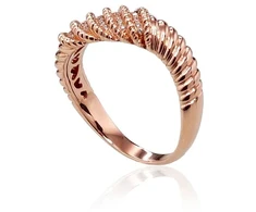 Diamond Sky Jewelry Auksinis žiedas su deimantais „Aveyron II“