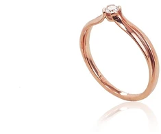 Diamond Sky Jewelry Auksinis žiedas su deimantais „Gražus Sapnas III“