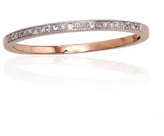 Diamond Sky Jewelry Auksinis žiedas su deimantais „Babylon II“