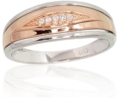 Diamond Sky Jewelry Auksinis žiedas su deimantais „Compliance“