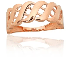 Diamond Sky Jewelry Auksinis žiedas „Terra XII“