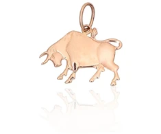 Diamond Sky Jewelry Auksinis zodiako ženklo pakabukas „Taurus II“