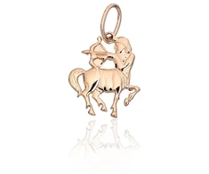 Diamond Sky Jewelry Auksinis zodiako ženklo pakabukas „Šaulys II“