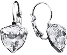 Diamond Sky Jewelry Auskarai „Bermuda Triangle“ su Swarovski® kristalais