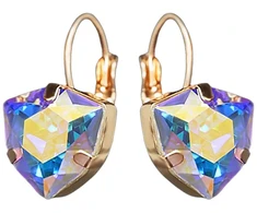 Diamond Sky Jewelry Auskarai „Bermuda Triangle (Aurora Borealis)“ su Swarovski® kristalais