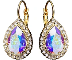 Diamond Sky Jewelry Auskarai „Celestial Drop (Aurora Borealis)“ su Swarovski® kristalais