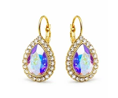 Diamond Sky Jewelry Auskarai „Celestial Drop (Aurora Borealis)“ su Swarovski® kristalais
