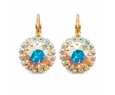 Diamond Sky Jewelry Auskarai „Clarice IX (Aurora Borealis)“ su Swarovski® kristalais