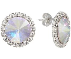 Diamond Sky Jewelry Auskarai „Clarice X (Aurora Borealis)“ su Preciosa® kristalais