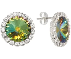 Diamond Sky Jewelry Auskarai „Clarice X (Vitrail Medium)“ su Preciosa® kristalais
