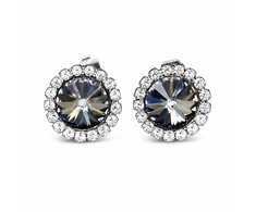Diamond Sky Jewelry Auskarai „Clarice X (Nightfall)“ su Preciosa® kristalais