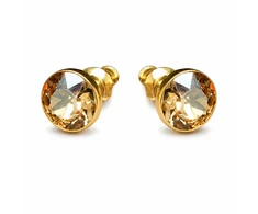 Diamond Sky Jewelry Auskarai „Classic (Golden Shadow)“ su Swarovski® kristalais