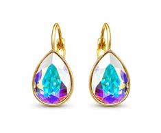 Diamond Sky Jewelry Auskarai „Crystal Drop (Aurora Borealis)“ su Swarovski® kristalais