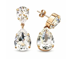 Diamond Sky Jewelry Auskarai „Crystal Drop III“ su Swarovski® kristalais