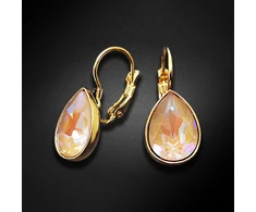Diamond Sky Jewelry Auskarai „Crystal Drop (Cappuccino DeLite)“ su Swarovski® kristalais